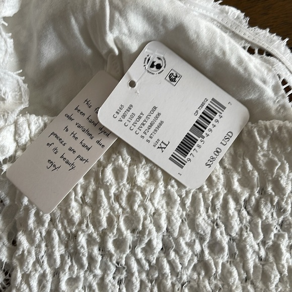 Free People Adella Lace Halter Bralette Ivory - Picture 12 of 12